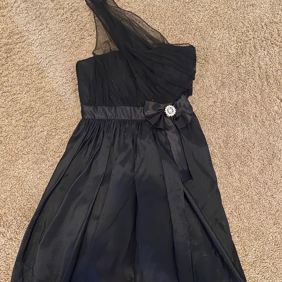Black dress size 7/8 Hailey Logan by Adrianna Papell - new without tags - Picture 1 of 1